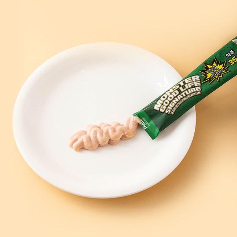 [Pet] Monster Good Life Cat Snack курица и зеленый чай 35 г 5 упаковок