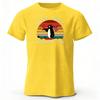 Angry Penguin High-quality Pure Cotton Short Sleeved Men's Loose Oversized Comfortable Breathable Sports T-shirt Tops