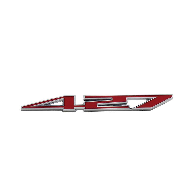 3D Premium 427 for car Hood Fender trunk Tail Rear Bonnet Nameplate Decal Emblem Badge Sticker