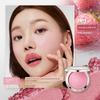 LANSUR Comfortable Baked Powder Blush Long-Lasting Concealer Moisturizing Nature Rosy Transparent Smear-Proof Makeup Waterproof Sweat-Proof Rouge