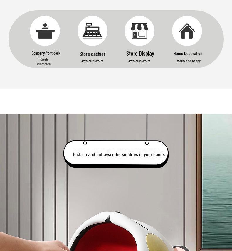 Украшение для рабочего стола «Мультяшный большой рот» — хранилище ключей и домашний декор, подарок на новоселье