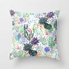 Nordic Style Tropical Plant Cactus Pattern Cushion Cover Sofa Car Office Pillowcase Home Decor Pillowcase