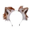 Wolf Ears Hair Hoop Stable Fixation Shapable Cosplay And Performances Animal Hair Hoop Ears Headband