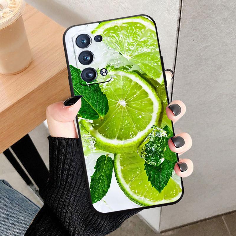 For OPPO Reno6 Z Cases Reno6 5G 6 Pro+ Black Soft TPU Silicone Cover For OPPO Reno 6 Pro Plus Phone Cases Reno6 Z CPH2251 Fundas