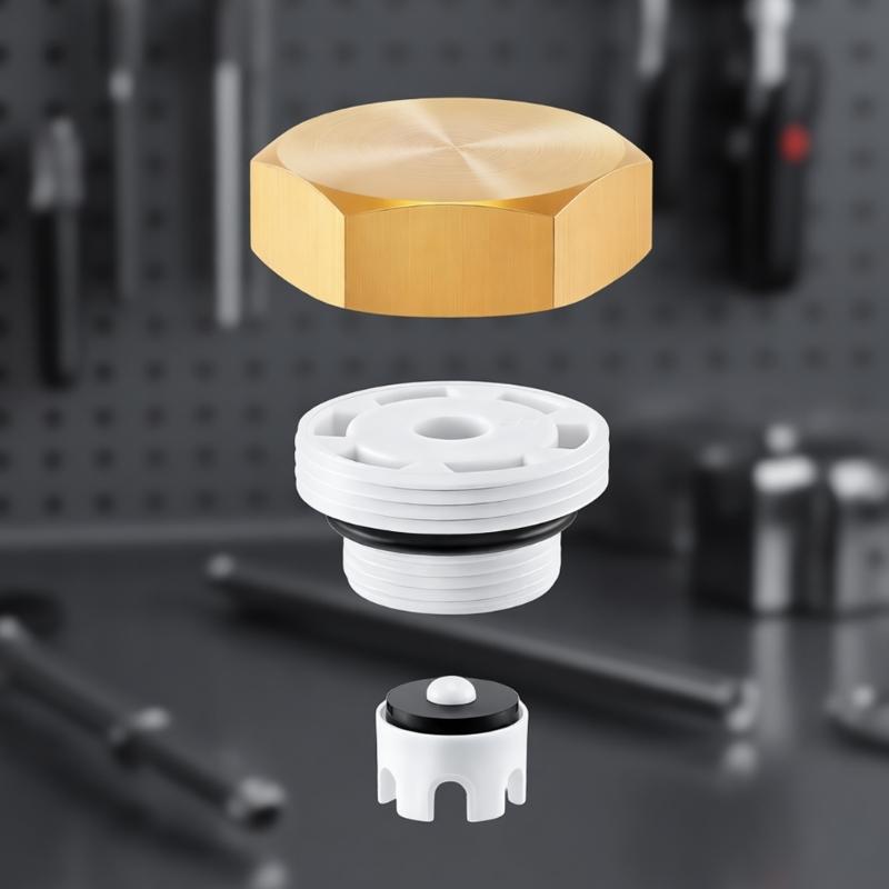 Vacuum Breaker Fix Set Quick Installation Metal Anti Siphon Valves Repair Kit for Homeowners and Plumbers Enduring