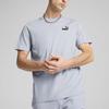 Puma Ess Простая Удобная Модная Футболка с Коротким Рукавом Мужские Топы Небесно-Голубой 688959-47