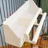 Plastic Parrot Supplies Cage Cup Feeder Feeding Bowl Food Dish Bird Feed Trough Bird Feeder