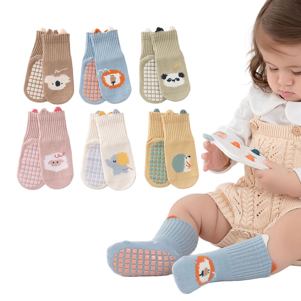 Custom Baby Socks Soccer Jerseys Spring Grip Socks Sewing Threads Kids Soft Touch Baby Socks 0-3 Months High Stockings Socks