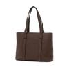 Tote Bag Genuine Leather Chocolate [Dakota] Women's DA-1033466-41