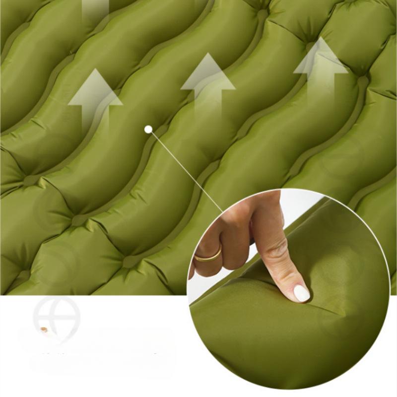 Tent Moisture-proof Pad Two Person Inflatable Pad Outdoor Camping Feet Thickened Office Lunch Sleeping Pad TPU Air Mattress