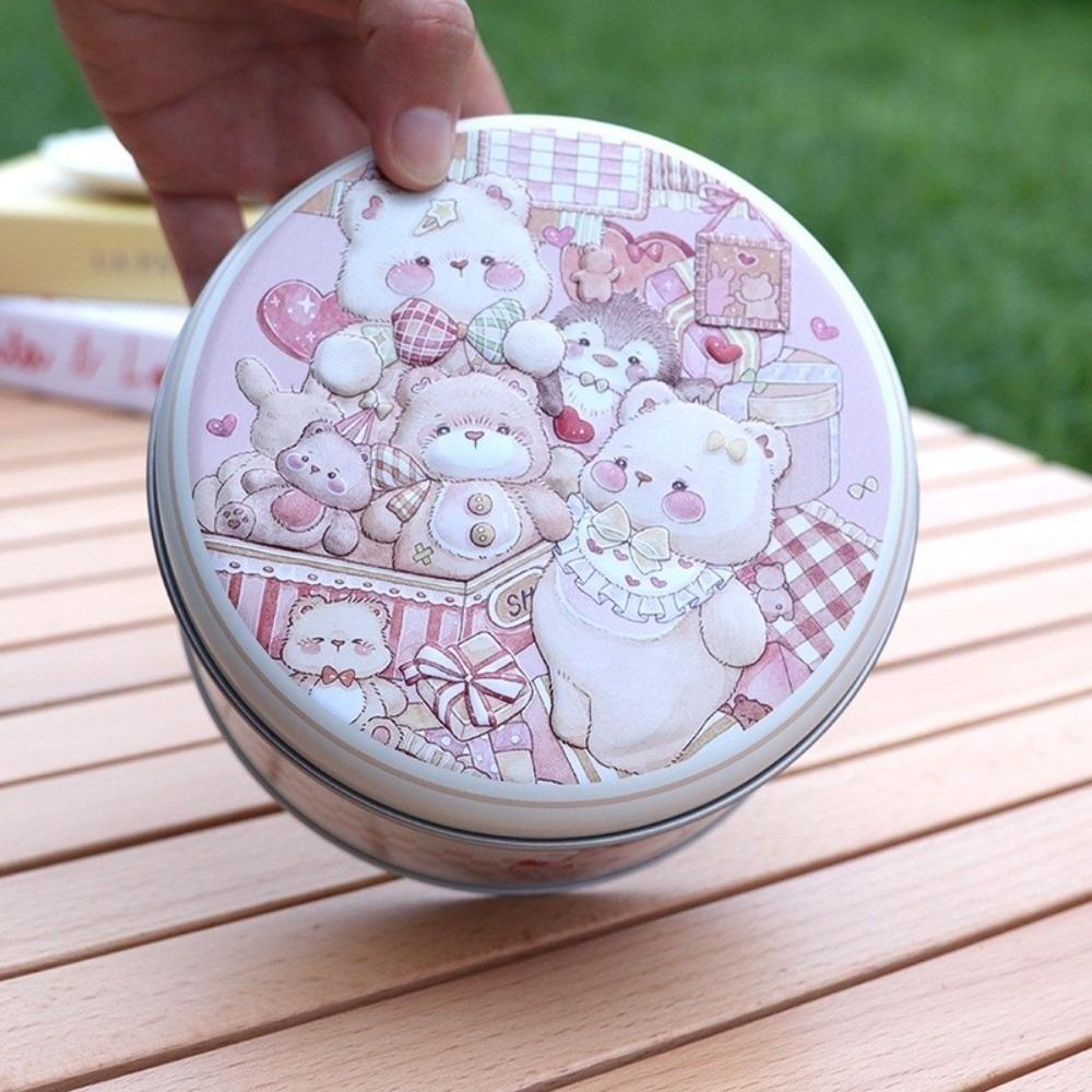 Коробка для хранения конфет с мультяшным узором, 3D-рельефная подарочная упаковка, упаковка для выпечки