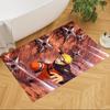 Naruto Floor Rug Office Rug Design for Playrooms Dining Room Dormitory Balcony Anti-slip Rug Decorate Offices Gift for Festivals