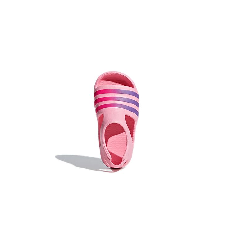 adidas Оригинальные сандалии Adilette Series, удобные, нескользящие, спортивные, низкие, детская обувь, розовые, CG6598