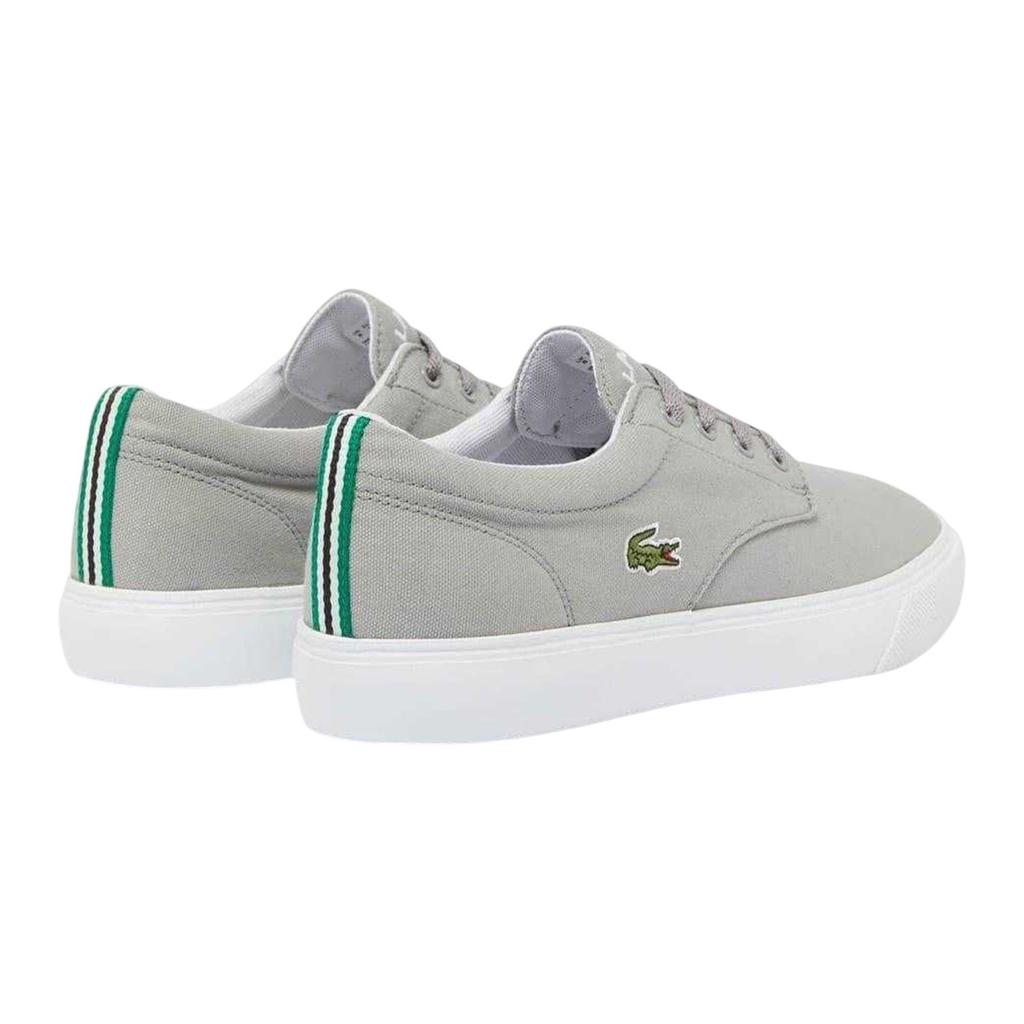 Lacoste Mens Canvas Grip Flat Trainers