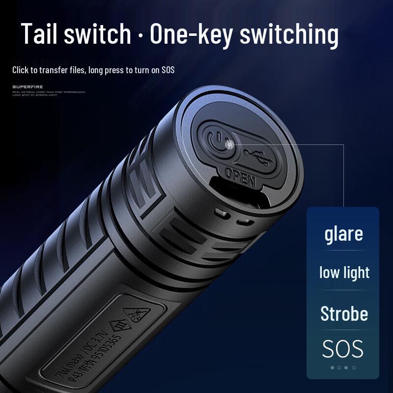 SupFire S33-X Mini Rechargeable LED Flashlight