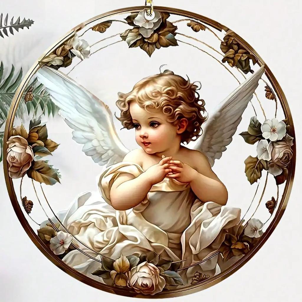 Ангел украшение для дома, праздничный садовый гриль, подвеска для вечеринки, подарок, украшение интерьера, украшение для гостиной