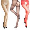 Женские сексуальные капроновые колготки с открытой промежностью