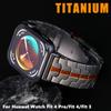 Luxury Titanium Strap For Huawei Watch Fit4Pro/Fit4/Fit3 Men Business Alloy Bracelet For HUAWEI WATCH FIT4 FIT3 WristBand Correa
