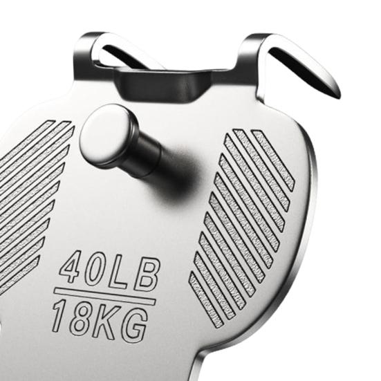 5/10 шт. крючков для подвешивания картин из гипсокартона, грузоподъемность 40 фунтов, большие настенные вешалки для рамок картин, прочный комплект крепежа для зеркальных фотографий