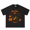 Are You Falloween Funny Jesus Christian Halloween Tshirt Unisex Unisex Fashion Tshirt Shortsleeved Loose Casual Hiphop Tshirts