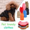 And Winter Pet Color Coat Down Jacket Vest Thickened Pet Clothes