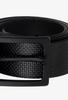Big Star hh674112 unisex leather belt black | classic buckle