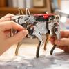 DIY Механическая собака с голосовым управлением Образовательный научный набор для детей STEM Обучающая игрушка Модель для сборки для учеников начальной школы