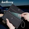 Baellerry Мужские сумки из искусственной кожи, длинные сумки для телефонов, винтажный дизайн, держатель для карт, сумки для денег, кошелек для монет