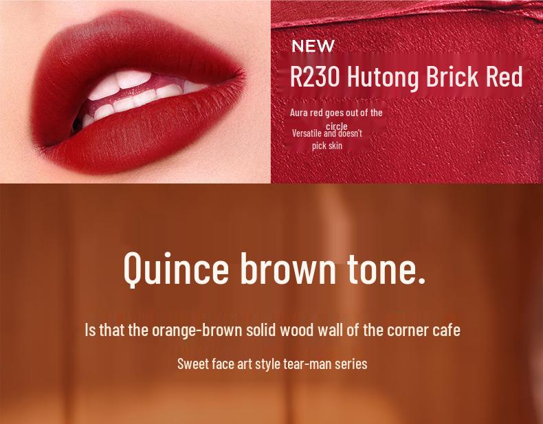 Colorkey Блеск для губ - Женская матовая нюдовая серия и зеркальная помада с эффектом водного сияния