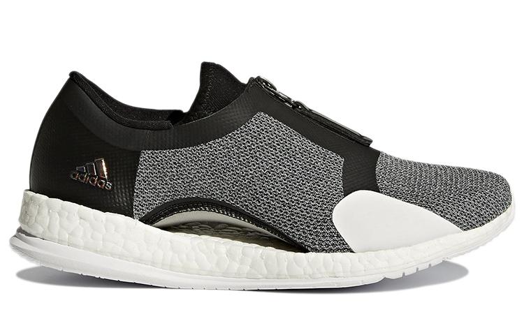 adidas Женские кроссовки PureBoost X Trainer Zip 'Черный Серебристый Металлик' Женские BY1671
