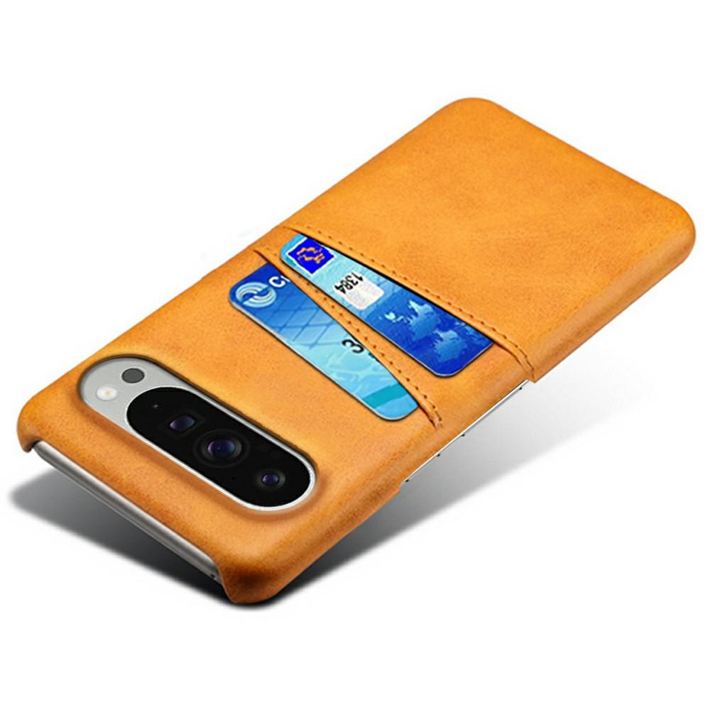 For Google Pixel 10 Pro XL Case Dual Card Slots PU Leather + Hard PC Phone Cover