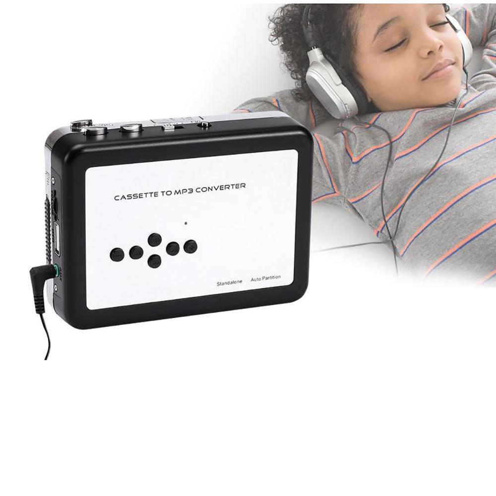 Портативный USB кассетный плеер, конвертер и рекордер, который позволяет вам конвертировать кассеты в цифровой формат mp3