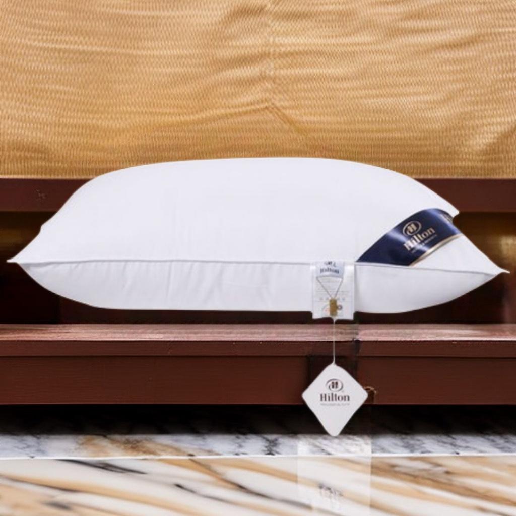 Подушка Hilton Hotel Высокая и Низкая Регулируемая Подушка для Поддержки Шеи для Одиночного Использования