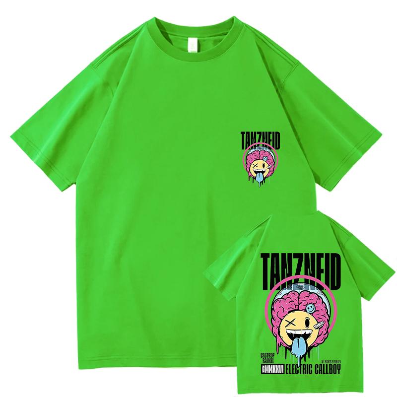 100cotton Graphics Electric Callboy A Fever Burning In My Soul Tshirts Unisex 2026 Summer Oneck Fashion Short Sleeve T Shirts
