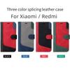 Case for Xiaomi Redmi for Redmi 9A,A1,12C,Note 8T,K40,Note 11...Line Pattern Style Splicing Design PU Leather Flip Stand Wallet Phone Bag Case