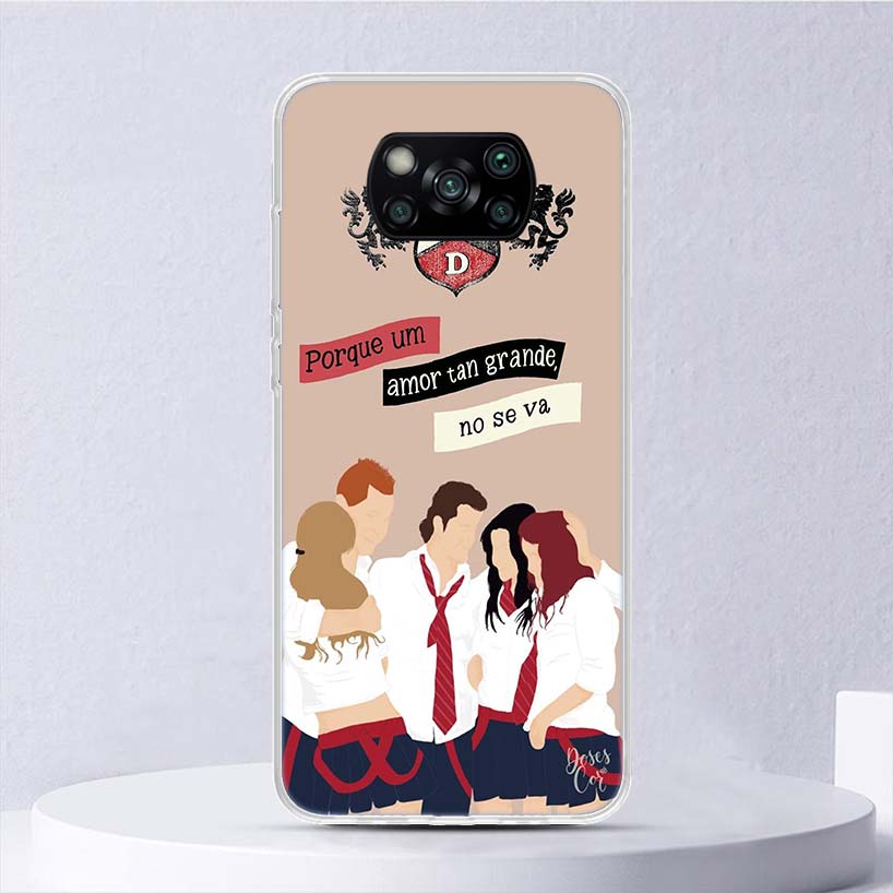 F-Fashion RBD R-Rebelde Soft Case For Xiaomi Poco X7 X6 X5 X4 X3 Nfc F7 Ultra F6 F5 Pro Phone Cover F4 Gt F3 M5S M4 M3 M5 M6 Coq