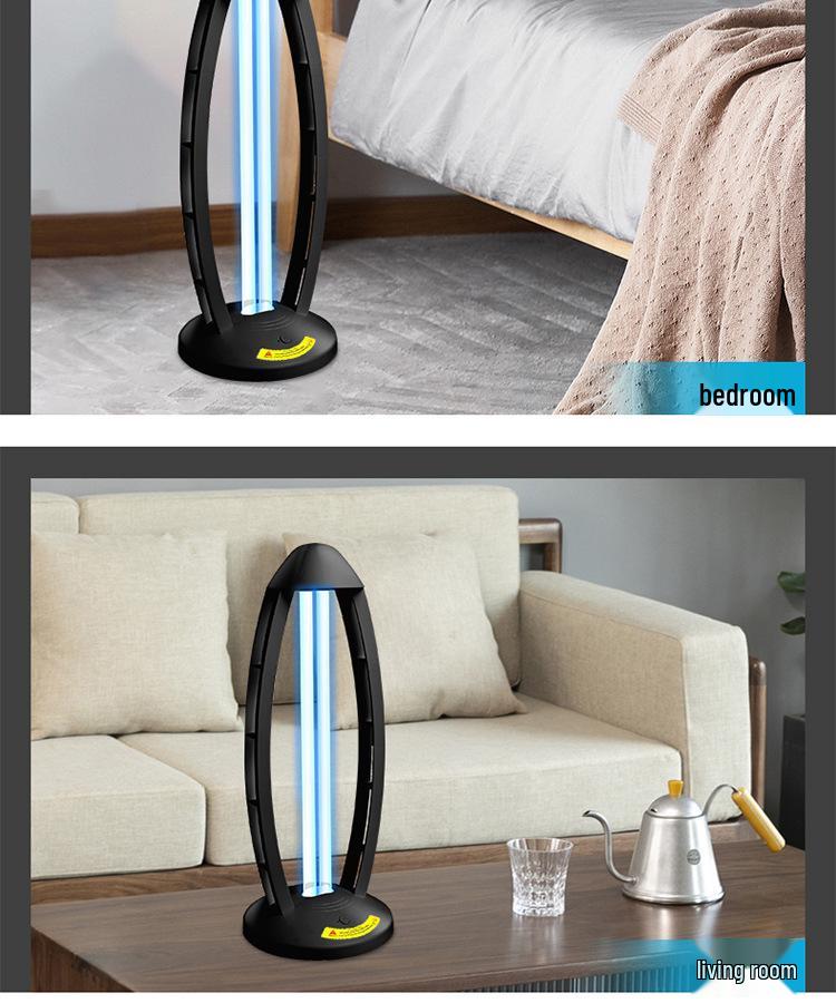 Ultraviolet Sterilizing Table Lamp for Odor Elimination and Air Purification In Bedroom and Living Room