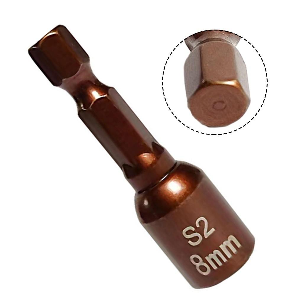 Надежно закрепите гайки с помощью 8-миллиметрового магнитного гаечного ключа с торцевой головкой и шестигранным гаечным ключом