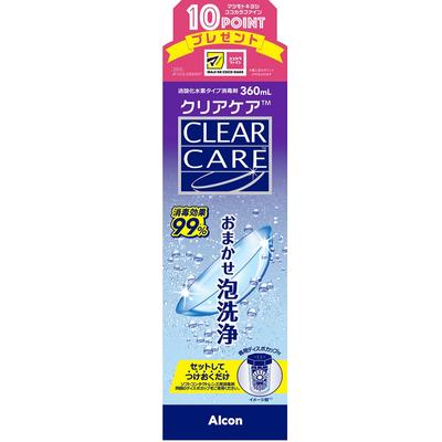 Alcon Япония (ранее Chiba Vision) Clear Care 360 мл (Квази-лекарство) Перекись водорода Эффект мягкого мороженого Перекись водорода
