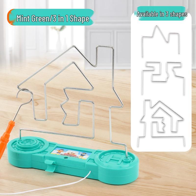 Детский электрический лабиринт из проволоки - Игра для раннего развития и тренировки концентрации