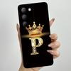 Для Vivo V30 Lite 4G Чехол Корона Буква Мягкий Силиконовый Чехол для Телефона Для Vivo V30 SE V40 SE Чехол на Vivo Y100 T3 5G Ударопрочный Funda