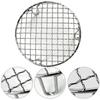 Stainless Steel BBQ Grid With Leg Camping Even Mesh