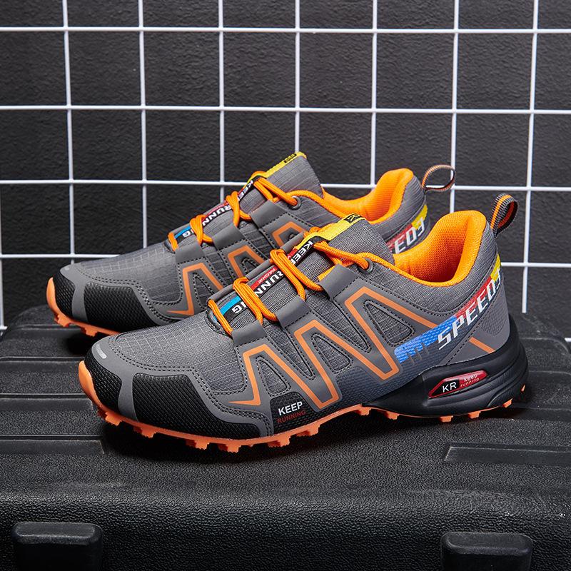 Mountaineering Shoes, Off-road Running Men's Shoes, Outdoor Thick Soled Hiking Shoes, Casual Couple Sports Shoes