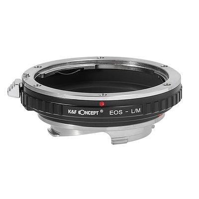 Адаптер для крепления объектива Concept EF крепление объектива Leica M крепление K&F KF-EFM2 (Конверсия Canon)