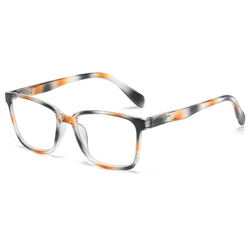 Модные женские очки для чтения, пластиковые квадратные мужские очки для чтения в стиле ретро, очки для пресбиопии и гиперметропии +1,0 +1,5 +2,0 +2,5 +3,0