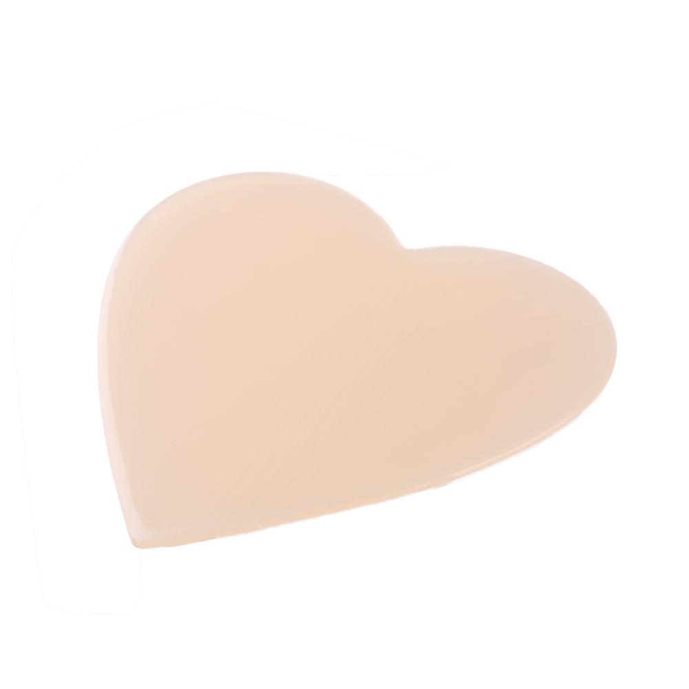 Силиконовая накладка на грудь, антивозрастная накладка на грудь, многоразовый пластырь для ухода за кожей лица (Сердце Грудь П