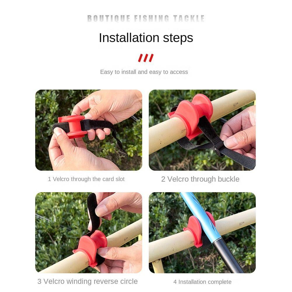 U-образная подставка для удилищ, держатель для удилища, кронштейн, головка, прочная, фидерная рыболовная снасть