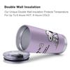Snoopy Rabbit Tumbler Mug Coffee Cup Convenience Store Cup Cold Insulation Heat Insulation EVISUK Water Bottle Direct Drinking Stainless Steel with