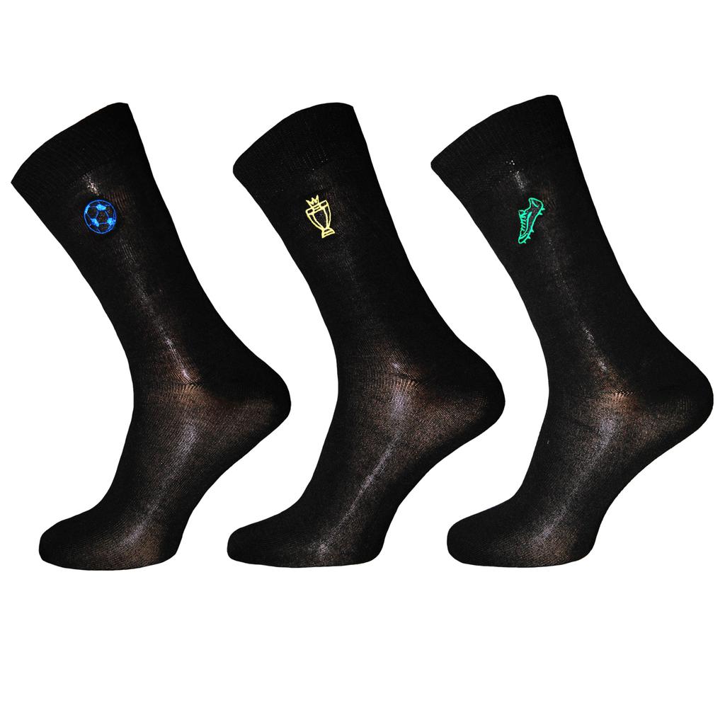 Pandastick Mens Bamboo Socks (Pack Of 3)