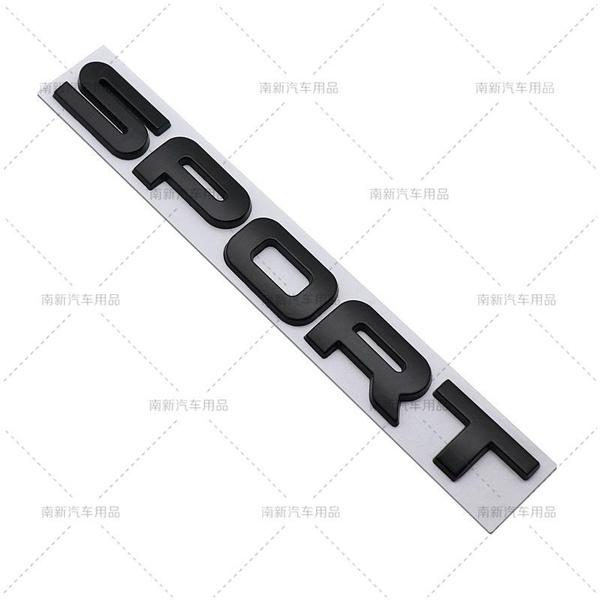 2 шт./лот 3D металлическая эмблема спортивного автомобиля, авто значок, задний багажник, именная табличка, наклейки на боковое крыло, наклейка
